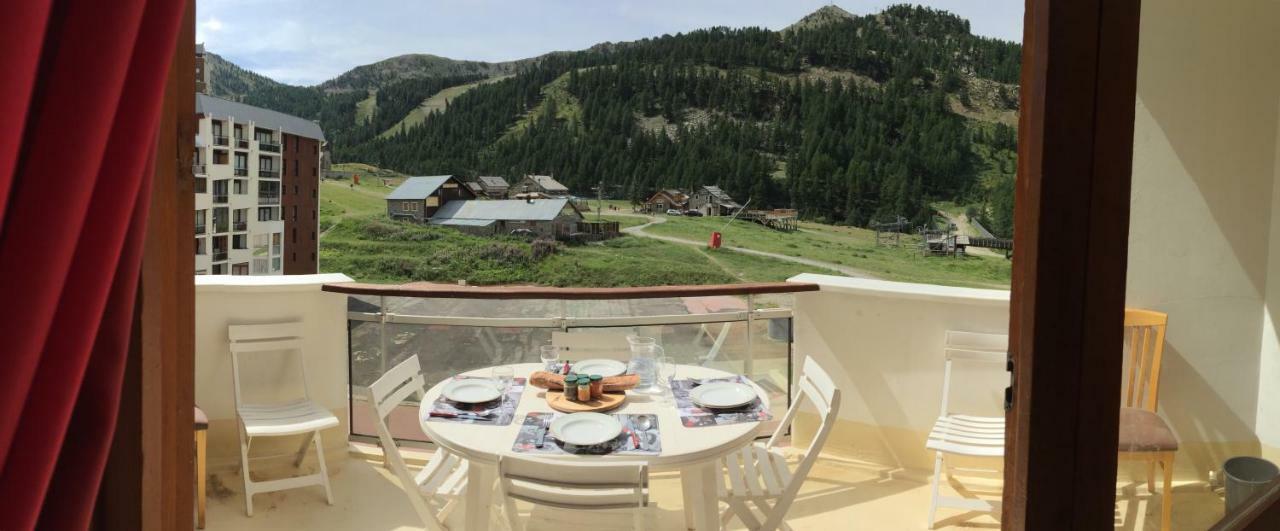 Chaleureux 3 Pieces 50M² Plein Sud Avec Grande Terrasse Au Pied Des Pistes A Isola 2000 Appartement Buitenkant foto
